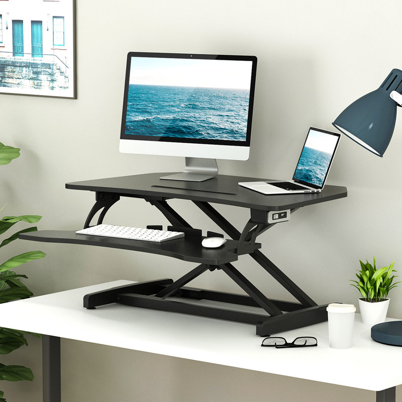 electric height adjustable standing desk converter electric height adjustable standing desk converter